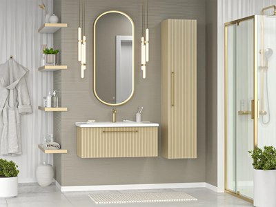 Тумба с умывальником Brevita Alicante 90 / ALI-09090-4601Я+2050025400215