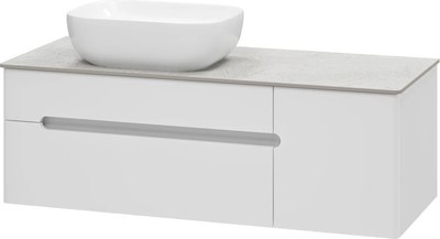 Тумба под умывальник Misty Роял 120 / П-Роя-01120-011П2Я+MA01-120 - фото