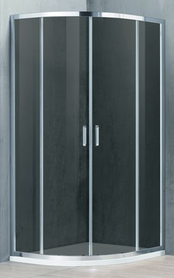 Душевой уголок Adema Glass Line 100х90 (тонированное стекло)