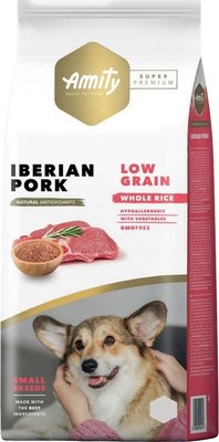 Сухой корм для собак Amity Super Premium с иберийской свининой - фото