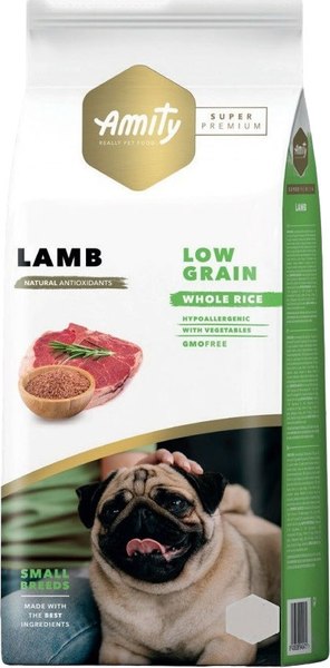 Сухой корм для собак Amity Super Premium с ягненком - фото