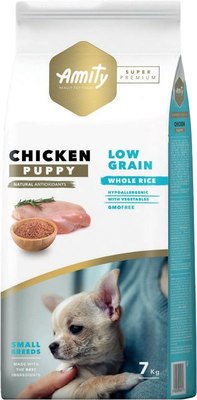 Сухой корм для собак Amity Super Premium для щенков с курицей - фото