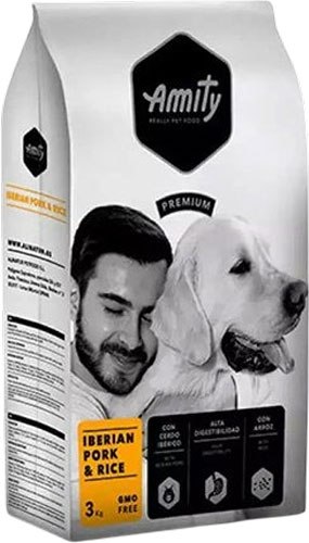 Сухой корм для собак Amity Premium с иберийской свининой и рисом - фото