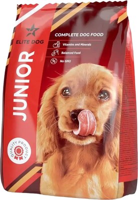 Сухой корм для собак Elite Dog Junior для щенков - фото