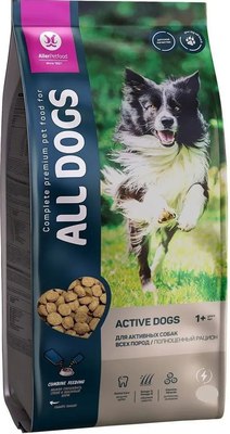 Сухой корм для собак All Dogs для активных собак - фото