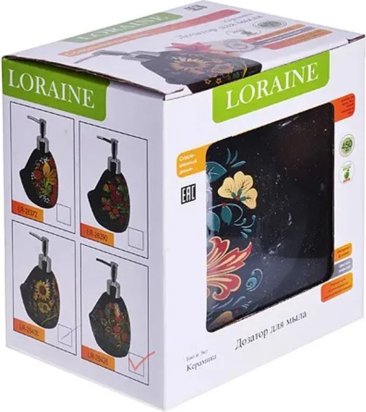 Дозатор для жидкого мыла Loraine 28426