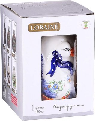 Дозатор для жидкого мыла Loraine Гуси 30691