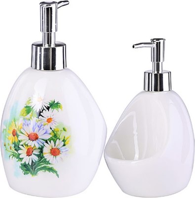 Дозатор для жидкого мыла Loraine Ромашка 30769