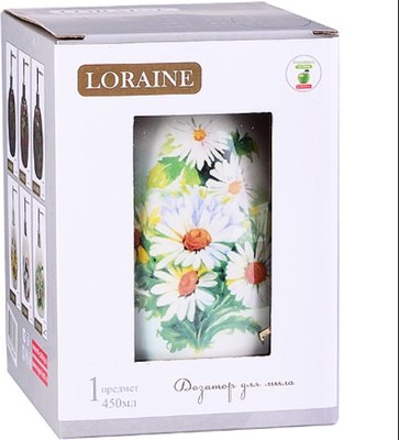 Дозатор для жидкого мыла Loraine Ромашка 30769