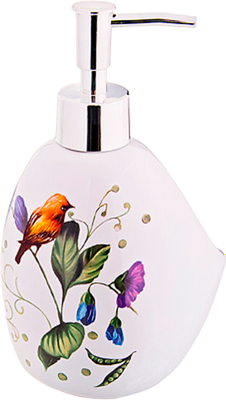 Дозатор для жидкого мыла Loraine Птичка 26610 - фото