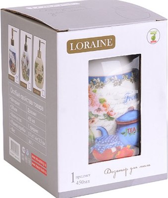 Дозатор для жидкого мыла Loraine Натюрморт 26401