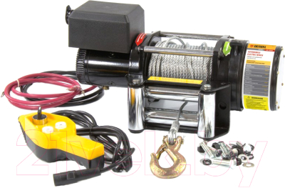 Лебедка автомобильная Denzel LB-2000 / 52021 - фото