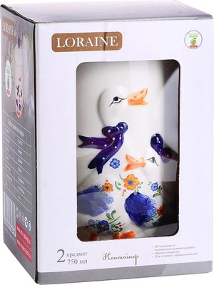 Емкость для хранения Loraine Гуси 21573