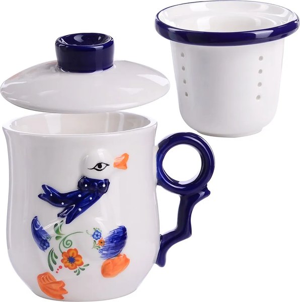 Кружка Loraine Гуси 21590