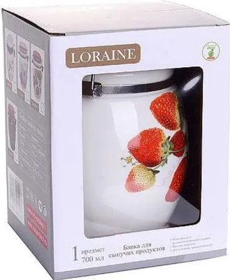 Емкость для хранения Loraine Клубника 26345