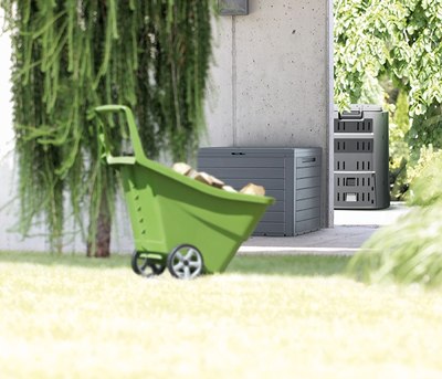 Сундук уличный Prosperplast Woodebox MBWL190-440U