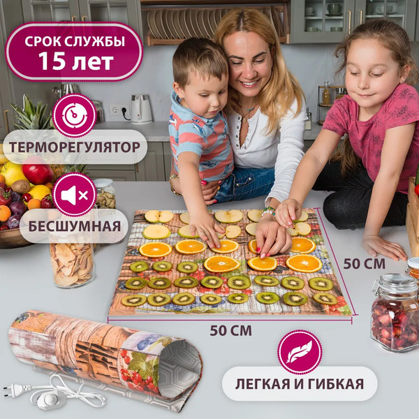 Сушилка для овощей и фруктов Мастерица ОНЭ-5.2-100/220