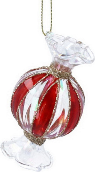 Елочная игрушка Gisela Graham All Glass. Конфета / 02412 - фото