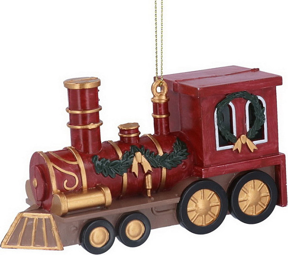 Елочная игрушка Gisela Graham Nostalgia. Поезд / 15882 - фото