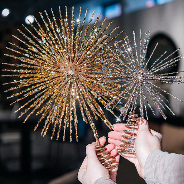 Верхушка для елки Gisela Graham Celestial. Звезда / 31857