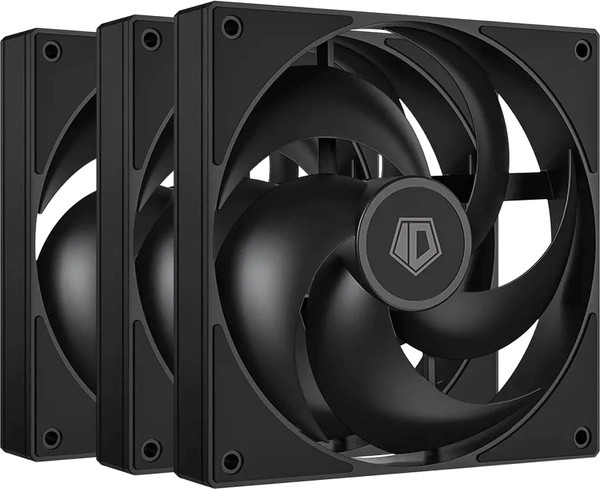 Набор вентиляторов для корпуса ID-Cooling AS-120-K Trio - фото