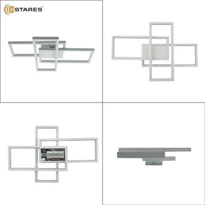 Люстра Estares Sven 65W 3S-APP-550x360x80-WHITE/WHITE-220-IP20