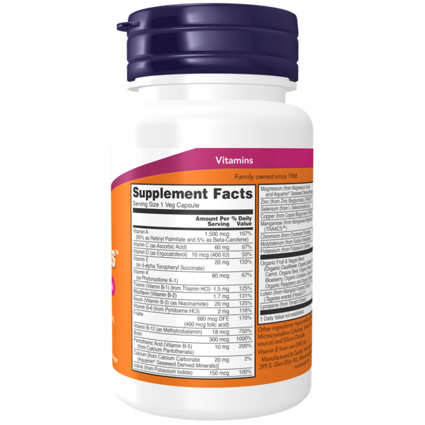 Мультивитаминный комплекс NOW Daily Vits