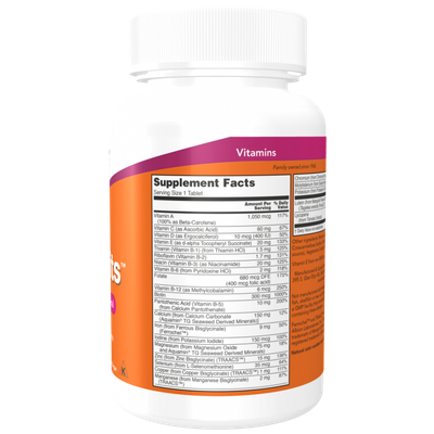 Витаминно-минеральный комплекс NOW Daily Vits