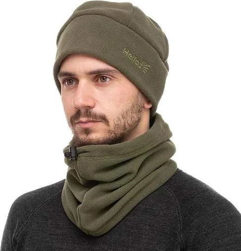 Шапка для охоты и рыбалки Helios Polaris + бафф / T-HS-HB-H - фото