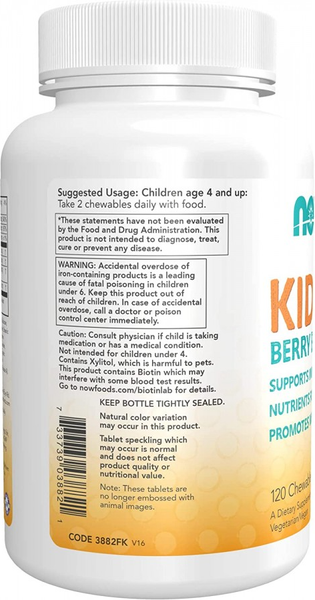 Витаминно-минеральный комплекс NOW Kid Vits