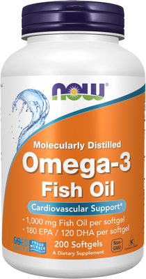 Жирные кислоты NOW Omega-3 30% - фото