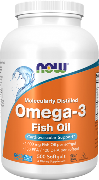 Жирные кислоты NOW Omega-3 30% - фото