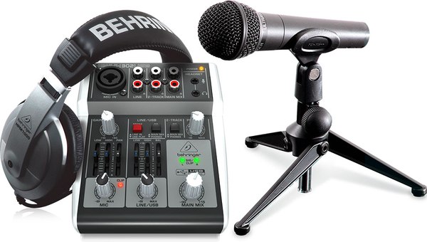 Студийный комплект Behringer Podcastudio 2 USB - фото