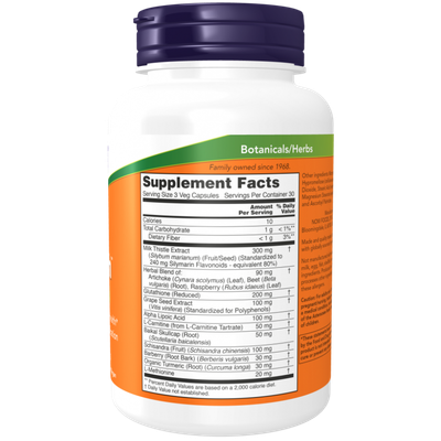 Комплексная пищевая добавка NOW Liver Refresh