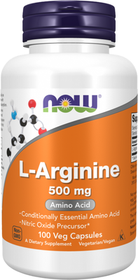 L-аргинин NOW Arginine 500мг - фото