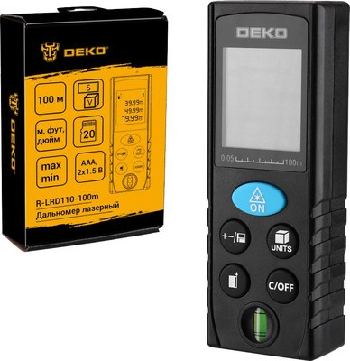 Лазерный дальномер Deko R-LRD110-100m / 083-3601