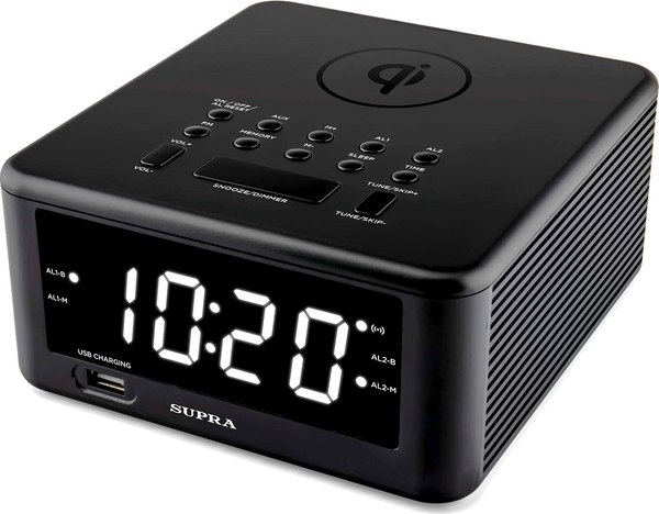 Радиочасы Supra SRC-14W - фото