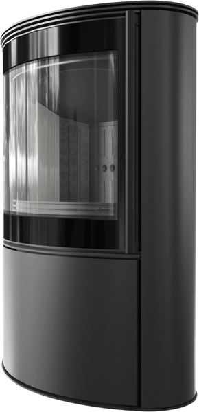 Печь-камин Kratki Bjorn 150 8кВт (черный thermotec)