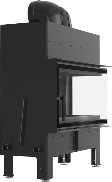 Каминная топка Kratki Floki L 12кВт 200 правая - фото