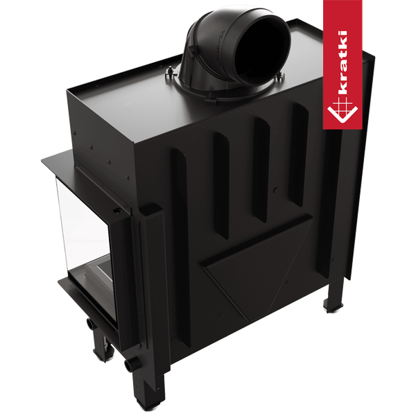 Каминная топка Kratki Floki L 12кВт 200 правая