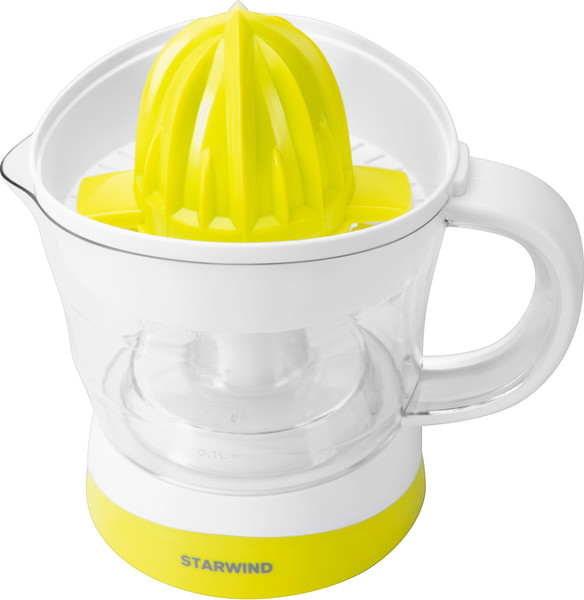 Соковыжималка электрическая StarWind SJ1121 (желтый/прозрачный)