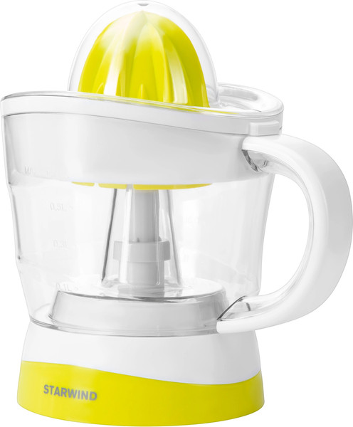 Соковыжималка электрическая StarWind SJ1121 (желтый/прозрачный)