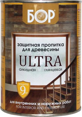 Пропитка для дерева БОР Ultra - фото