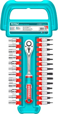 Универсальный набор инструментов TOTAL THT141271 - фото