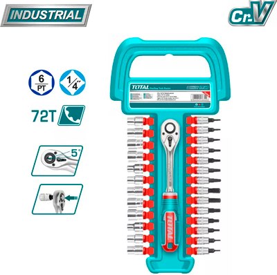 Универсальный набор инструментов TOTAL THT141271