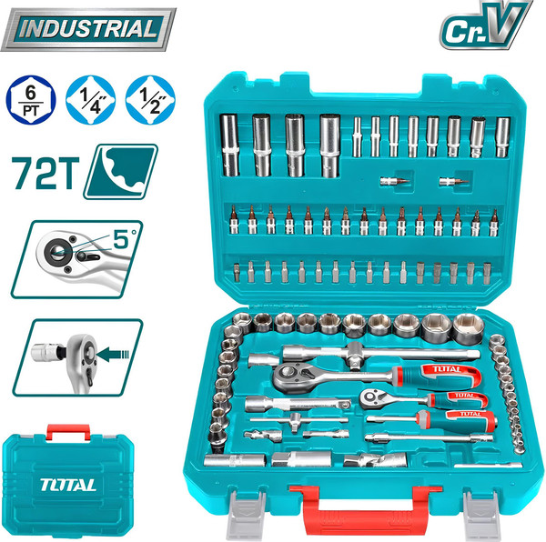 Универсальный набор инструментов TOTAL THT421942