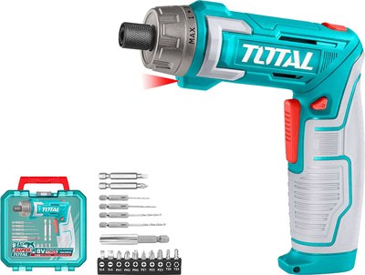 Электроотвертка TOTAL TSDLI08025 - фото