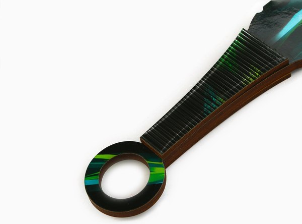 Нож игрушечный Sima-Land Зеленый керисталл. Кунай / 9335857