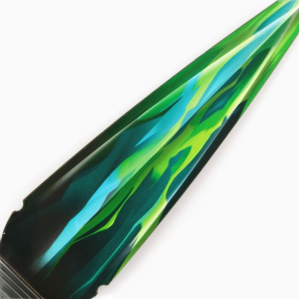 Нож игрушечный Sima-Land Зеленый керисталл. Кунай / 9335857