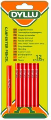 Набор карандашей строительных DYLLU Разметочных DTMQ1512 - фото